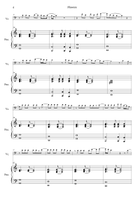 Flowers Piano scores gallery preview page 4
