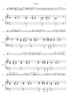 Flowers Piano scores gallery preview page 5