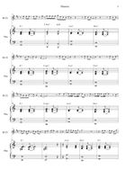 Flowers B-Flat Clarinet scores gallery preview page 3