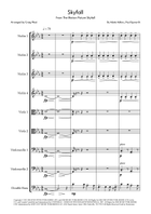 Skyfall String Orchestra scores gallery preview page 3