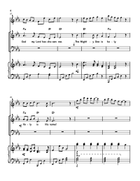 Mary's Song 4-Part scores gallery preview page 4