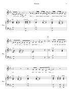 Flowers Piano, Vocal scores gallery preview page 5