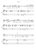 Flowers Piano, Vocal scores gallery preview page 3