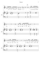 Flowers Piano, Vocal scores gallery preview page 5