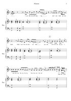 Flowers Piano, Vocal scores gallery preview page 3