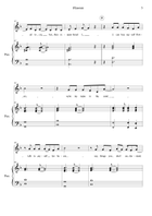 Flowers Piano, Vocal scores gallery preview page 5