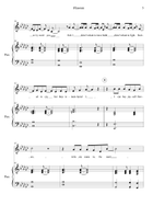 Flowers Piano, Vocal scores gallery preview page 5