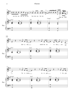 Flowers Piano, Vocal scores gallery preview page 4