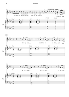 Flowers Piano, Vocal scores gallery preview page 4
