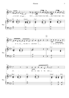 Flowers Piano, Vocal scores gallery preview page 5