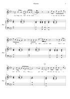 Flowers Piano, Vocal scores gallery preview page 3