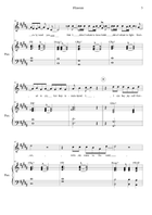 Flowers Piano, Vocal scores gallery preview page 5