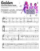 Golden Easy Piano scores gallery preview page 3