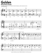 Golden Easy Piano scores gallery preview page 6