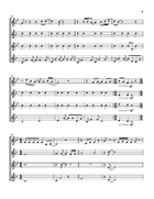 One More Minute Saxophone Quartet scores gallery preview page 6