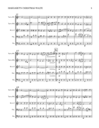 Margaret's Christmas Waltz Brass Quintet scores gallery preview page 5