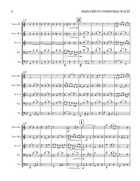Margaret's Christmas Waltz Brass Quintet scores gallery preview page 6
