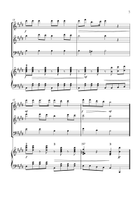 Jingle Bells - Flute, Oboe & Bassoon and Piano in E Major - Intermediate With Chords Woodwind Trio scores gallery preview page 3