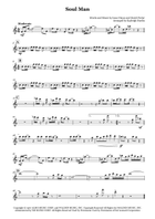 Soul Man Flute Quartet scores gallery preview page 4