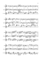 Deck the Hall - Oboe, B. Sax. & Guitar (With Parts) Small Ensemble scores gallery preview page 3