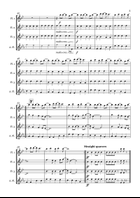 Three Lions Flute Quartet scores gallery preview page 3