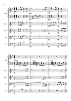 There is sunshine in the soul/ Abide with me medley Piano Quintet scores gallery preview page 4