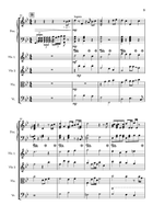 There is sunshine in the soul/ Abide with me medley Piano Quintet scores gallery preview page 5