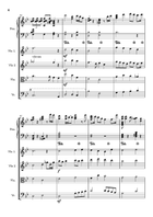 There is sunshine in the soul/ Abide with me medley Piano Quintet scores gallery preview page 6