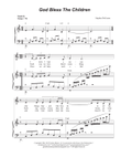 God Bless The Children (Unison choir)