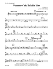 Women of the British Isles - Alto Sax 1