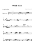 Jingle Bells - Soprano Sax in C Major - Easy