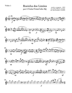 Rosinha dos Limoes String Quartet scores gallery preview page 4
