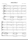 Jingle Bells - Strings Quartet & Piano in G Major - Beginner With Chords