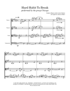 Hard Habit To Break String Quartet scores gallery preview page 3