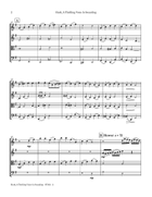 Hark, A Thrilling Voice Is Sounding String Quartet scores gallery preview page 5
