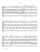 He Is Born String Quartet scores gallery preview page 5