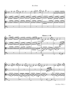 He Is Born String Quartet scores gallery preview page 6