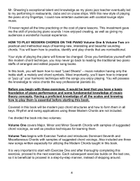 HOW TO PLAY MODERN CHORDS ON THE PIANO (VOLUME ONE) Piano scores gallery preview page 4