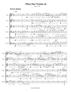 Palestrina: Missa Sine Nomine a6 for Brass Sextet Brass Ensemble scores gallery preview page 5