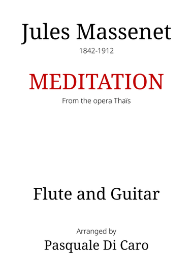 Meditation (flute and guitar)
