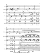 My Green Light SSAATTBB scores gallery preview page 3