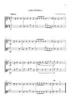Twelve Christmas Duets for Violin and Viola String Duet scores gallery preview page 5