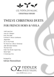 Twelve Christmas Duets for French Horn and Viola