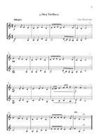 Twelve Christmas Duets for Two French Horns Brass Duet scores gallery preview page 5