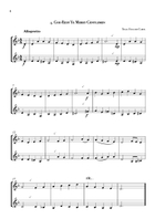 Twelve Christmas Duets for Two French Horns Brass Duet scores gallery preview page 6