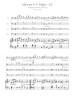 Mozart - Minuet in F Major K2 - Cello Quartet