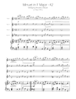 Mozart - Minuet in F Major K2 - Woodwind Quartet