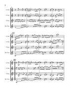 Dancin' In The Moonlight Saxophone Quartet scores gallery preview page 3