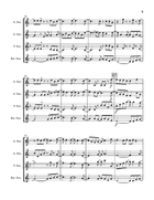 Dancin' In The Moonlight Saxophone Quartet scores gallery preview page 6