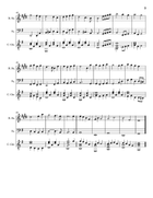 O Come, All Ye Faithful - B. Sax., Cello and Guitar. With Parts. Small Ensemble scores gallery preview page 3